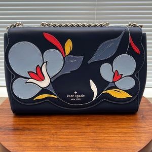NWT Kate Spade Briar Lane Floral Blue shoulder bag
